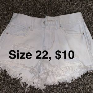 Bullhead High-Waisted Shorts